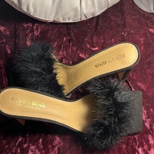 Love fur mules